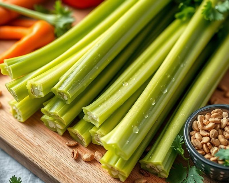 Łodyga selera naciowego – właściwości zdrowotne i korzyści w diecie