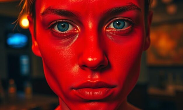 Czerwona twarz po alkoholu: przyczyny, objawy i sposoby łagodzenia