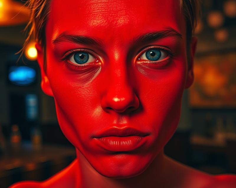 Czerwona twarz po alkoholu: przyczyny, objawy i sposoby łagodzenia