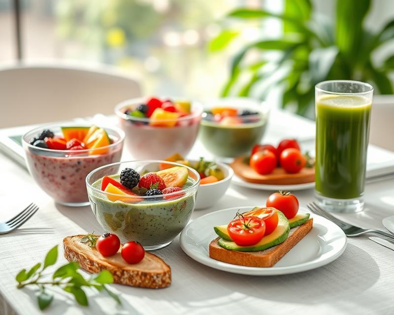 Lekkie śniadanie – zdrowe przepisy i pomysły na szybkie dania