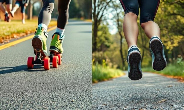 Rolki czy bieganie: Porównanie korzyści i zagrożeń zdrowotnych