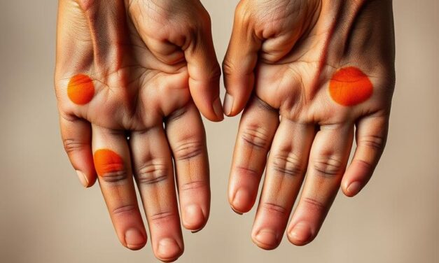 Pomarańczowe plamy na dłoniach: przyczyny i sposoby leczenia
