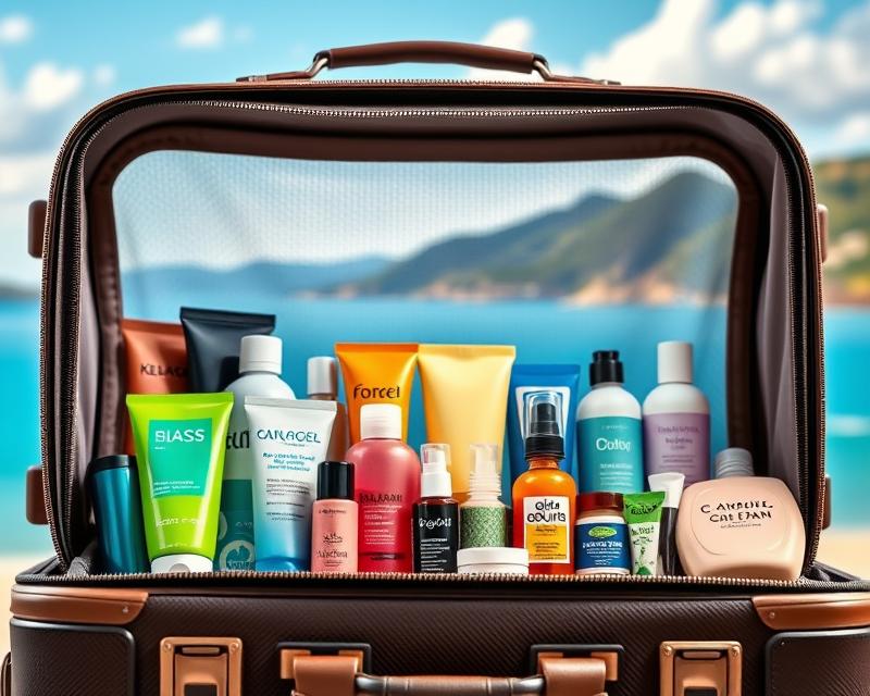 Najważniejsze kosmetyki podróżne – jak je pakować i gdzie kupić?