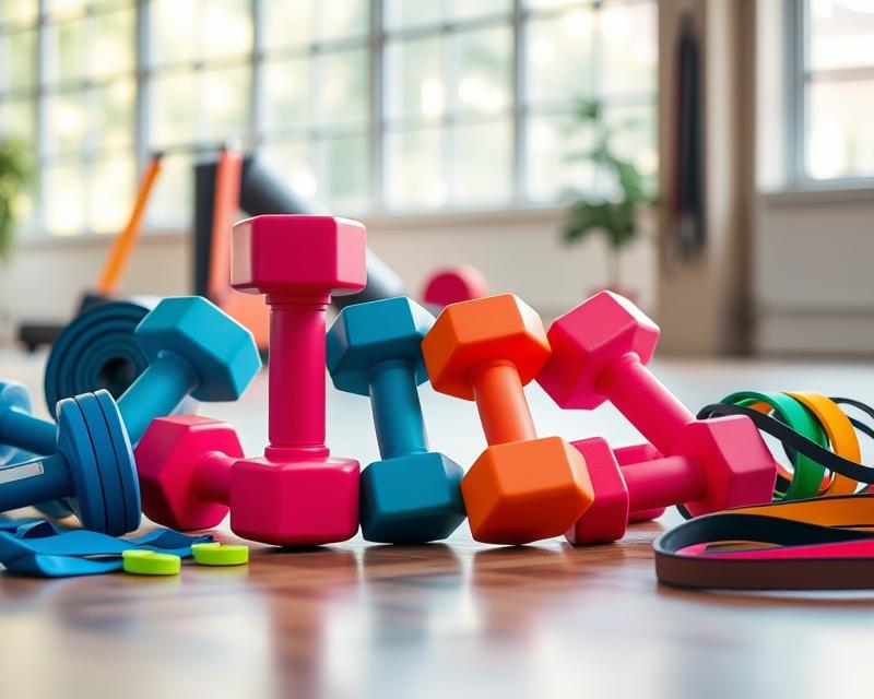 Ćwiczenia z hantlami dla kobiet – efektywny trening siłowy