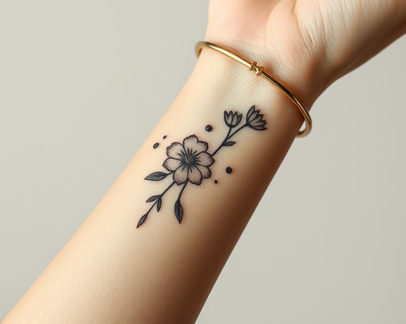 Tatuaże damskie na nadgarstku – znaczenie, popularność i styl